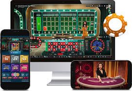Giao diện ứng dụng xsdaklak trên điện thoại di động với biểu tượng bóng đá và casino điện tử